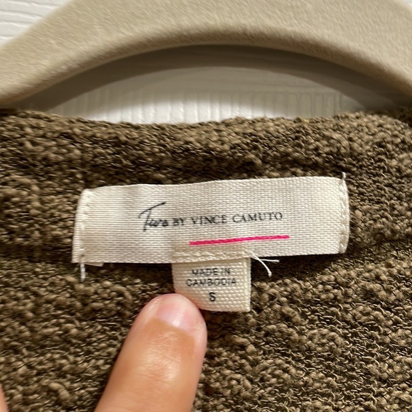 Two by Vince Camuto Chunky Rib Knit Cardigan S - Picture 4 of 10